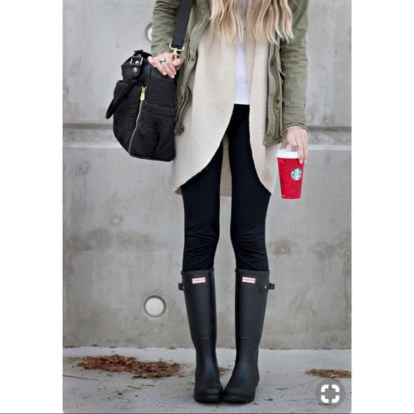 black original hunter boots